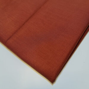 Rust Plain Polycotton Fabric 112cm wide for Sheeting Crafts Dressmaking Quilting Lining Material By Metre